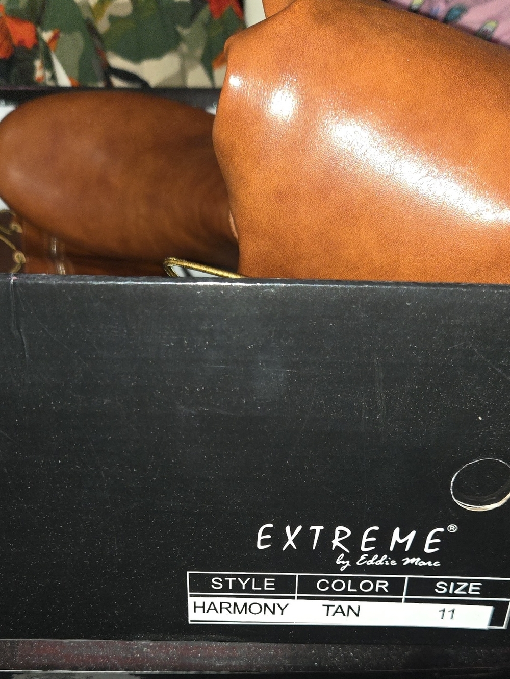 Extreme by Eddie Marc Harmony Tan Combat Boots